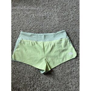 The North Face Summer Light 2.5" Shorts Astro Lime Mist Women Size Medium Active